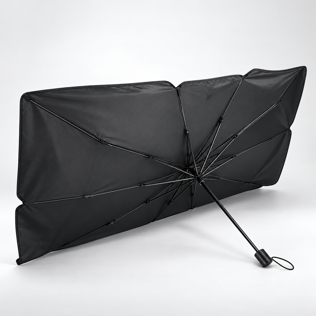 Parasol retr&aacute;ctil resistente